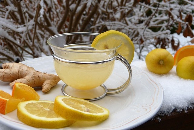 Herbata z imbirem, foto źródło pixabay