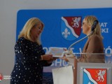 Dyrektor I Liceum Ogólnokształcącego w Dębicy odbiera gratulacje