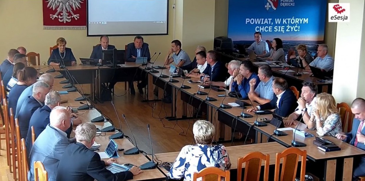 XIV Sesja Rady Powiatu Dębickiego 2019