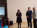 Dyrektor Liceum Ogólnokształcącego w Pilźnie przemawia