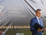 Maciej Małozięć, wiceburmistrz Dębicy przemawia do uczestników uroczystości