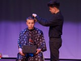 Pokaz fryzjerski na scenie