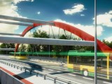 Wizualizacja nowego mostu Dębica - Zawierzbie