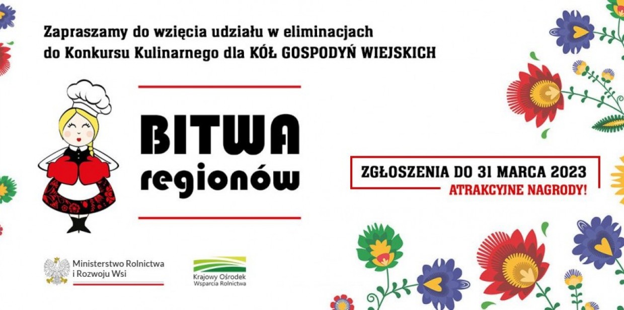 Ogólnopolski konkurs kulinarny dla KGW pn. „Bitwa Regionów”